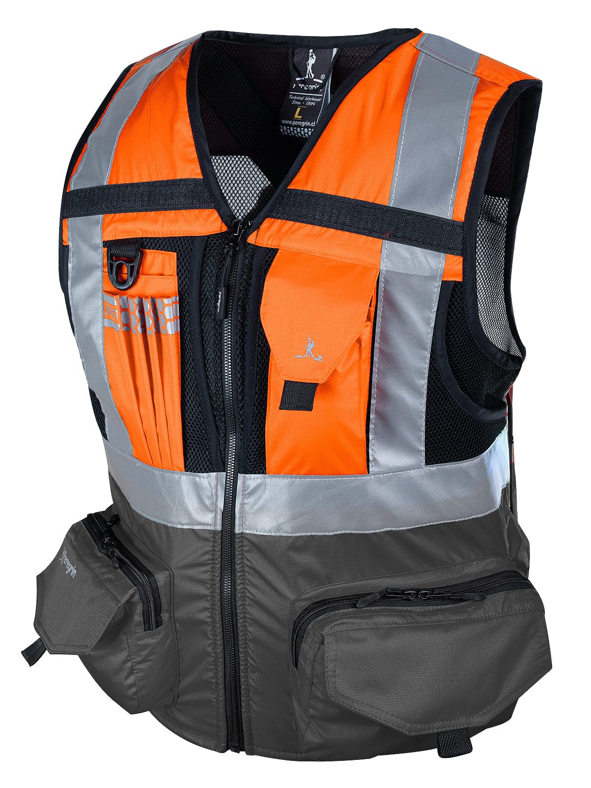 Peregrin Reflective Safety Vest N1 Executive Orange