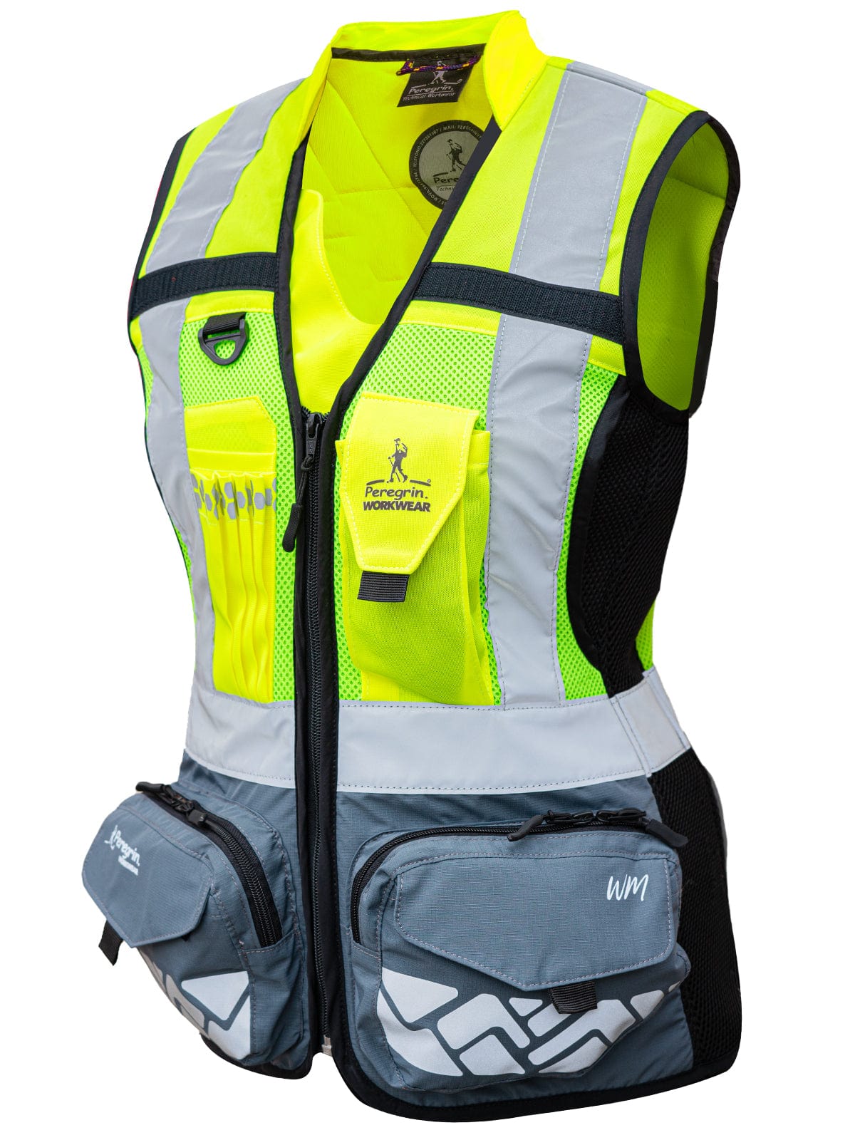Peregrin Reflective Safety Vest Woman N1 Executive Green