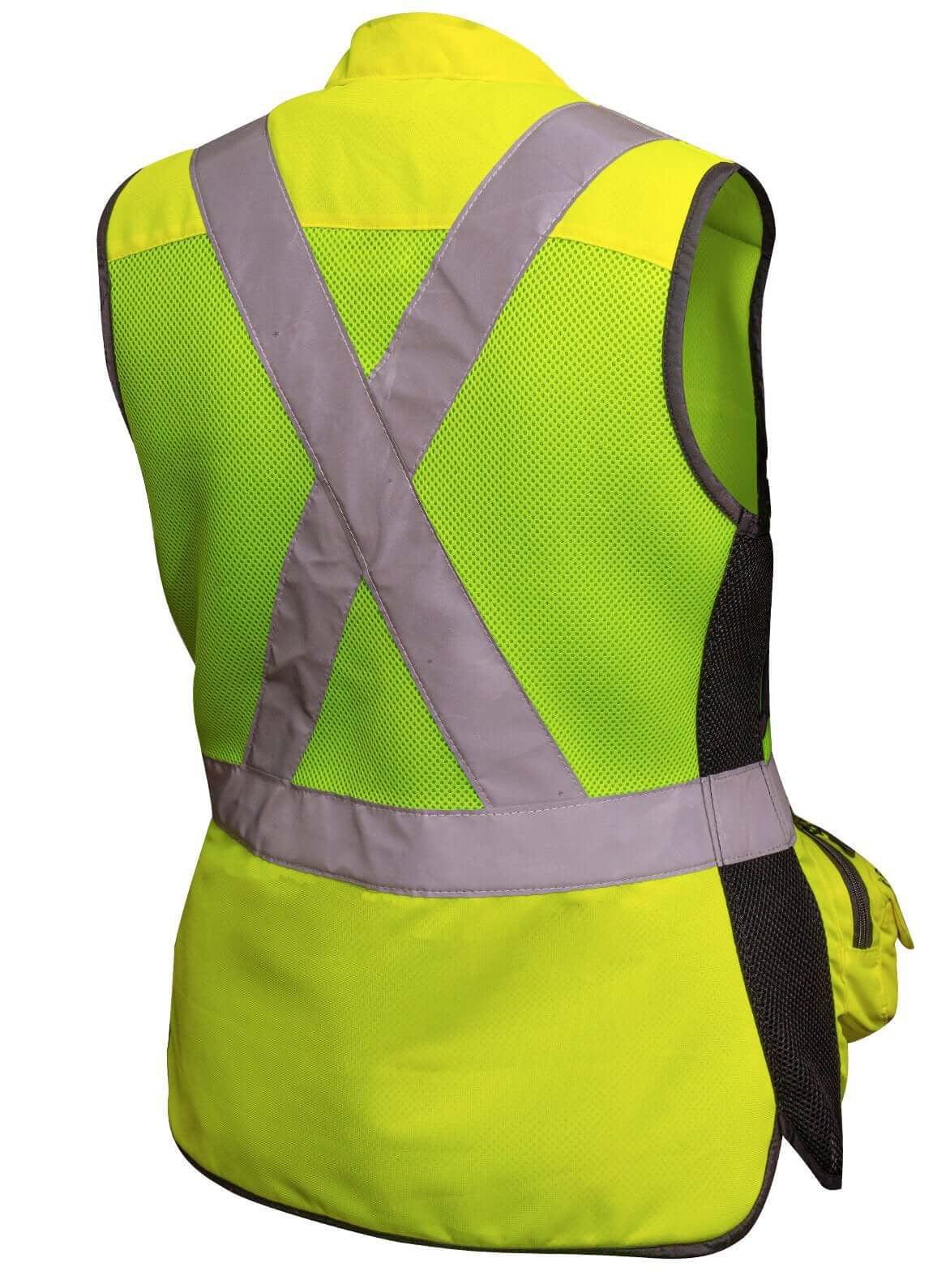 Peregrin Reflective Safety Vest Woman Orange